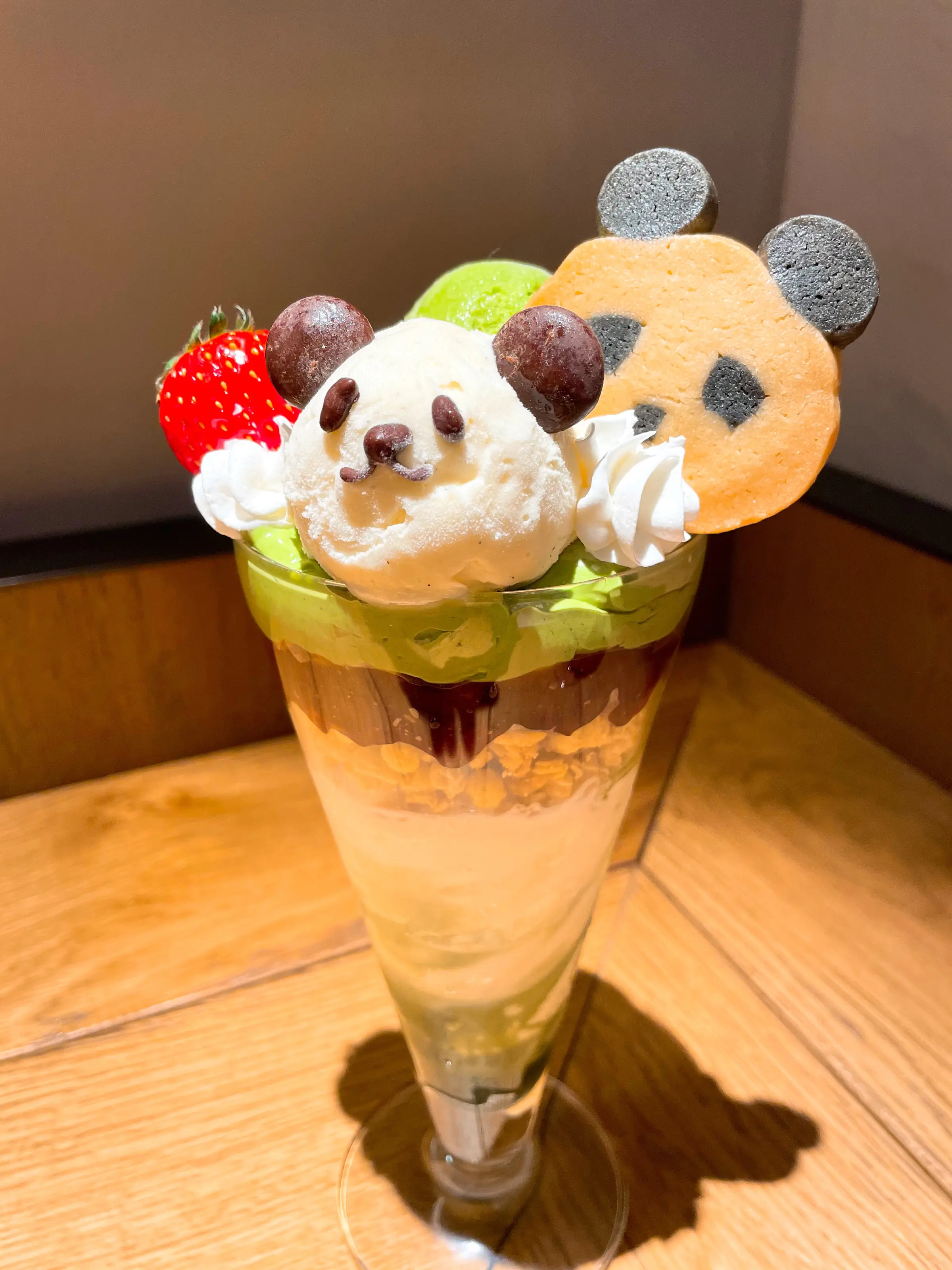【おすすめ抹茶スイーツ】可愛らしい《パンダパフェ》に今月から新フレーバー登場♡_2