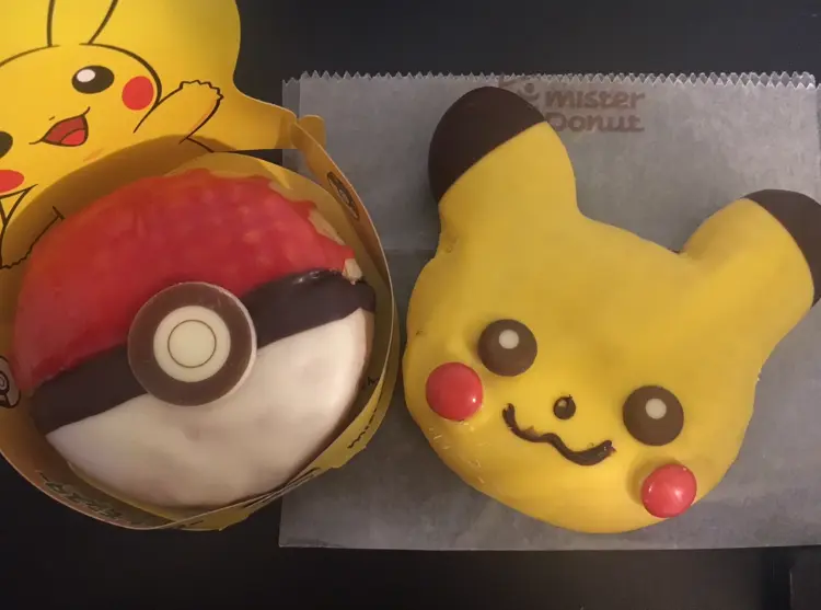 【ミスド×ポケモン】ついにゲットだぜ!ピカチュウとモンスターボールのドーナツ♡♡_1