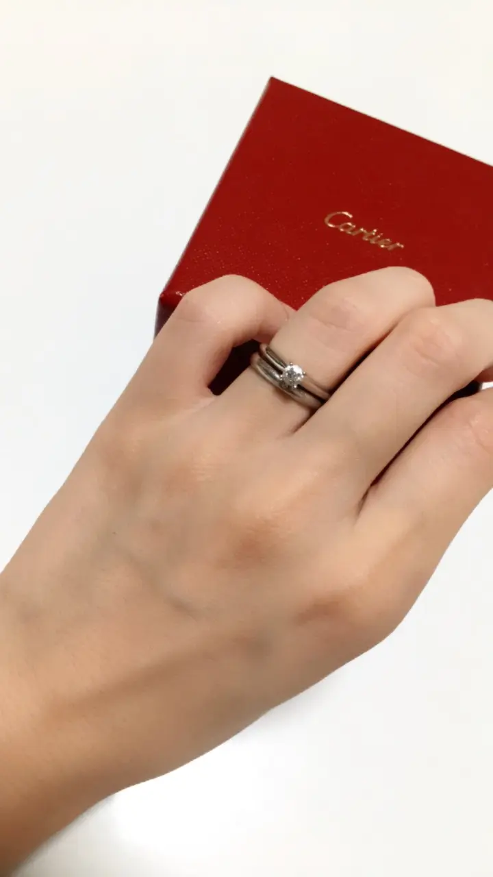 ☆Cartier☆ 1895 ウェディングリング 結婚指輪 Pt950 | gkcsu.org