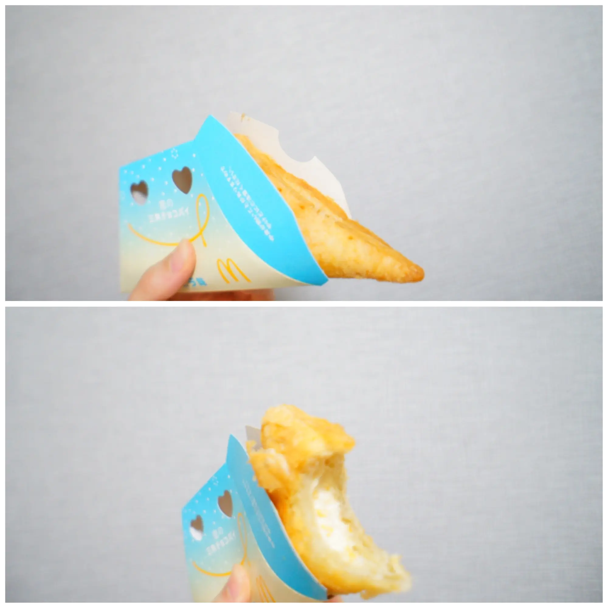 《初のバニラ味❤️》【マクドナルド】恋の三角チョコパイに新味登場!☻_3