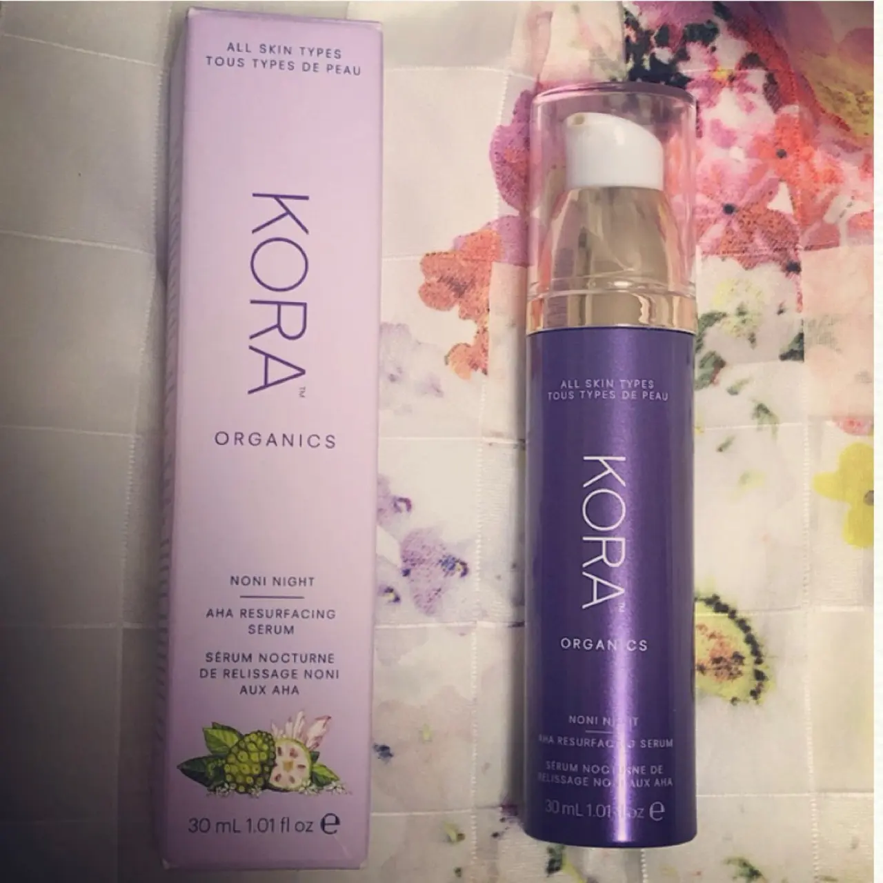 <おうち時間>目指せ!"ミランダ美肌"♡"KORA Organics"の新作*夜用美容液でおこもり美容_1