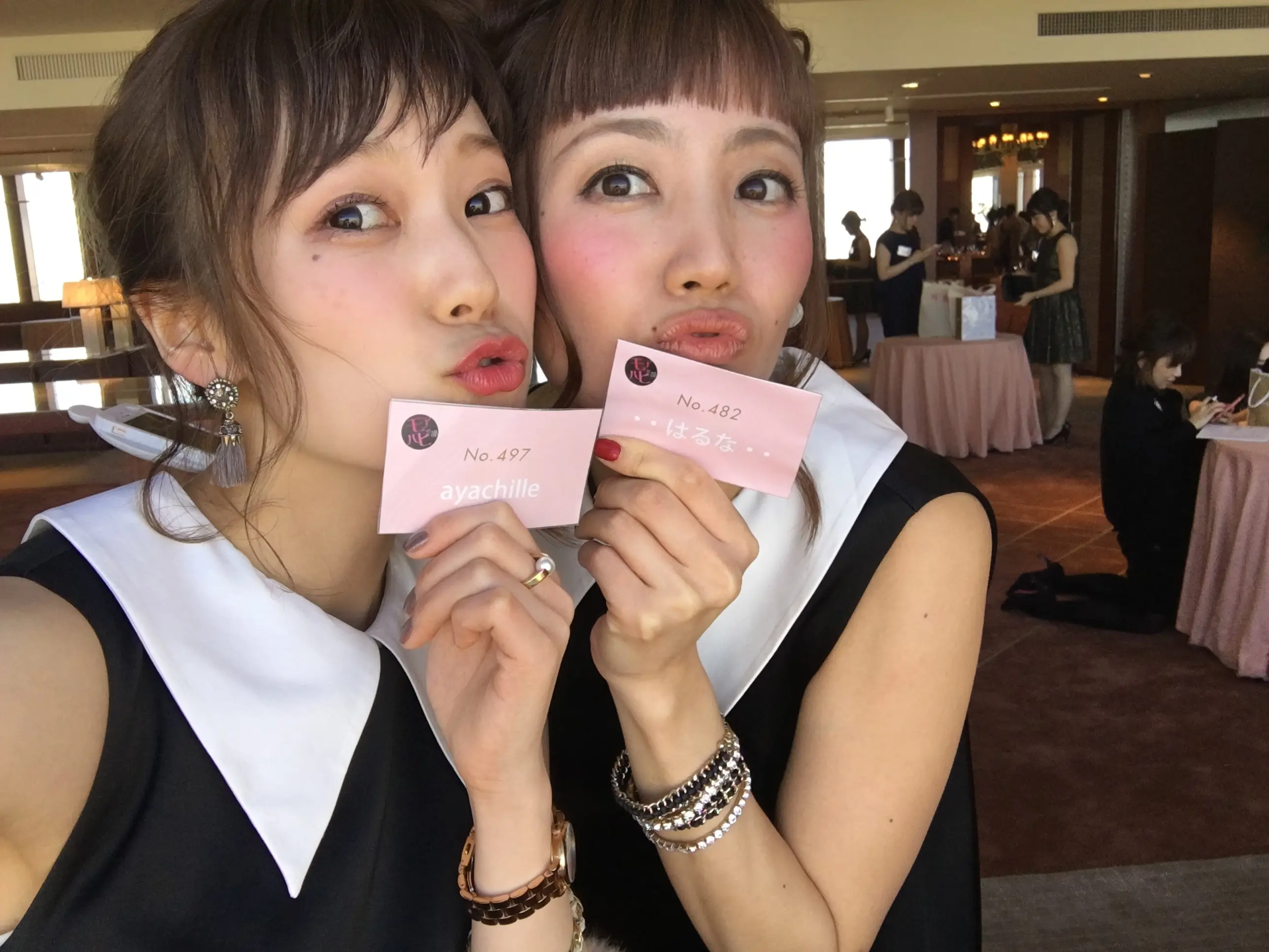 ★【MORE大女子会2017】今年は双子コーデで参加しちゃいました♥お相手はもちろん、、、^^_6