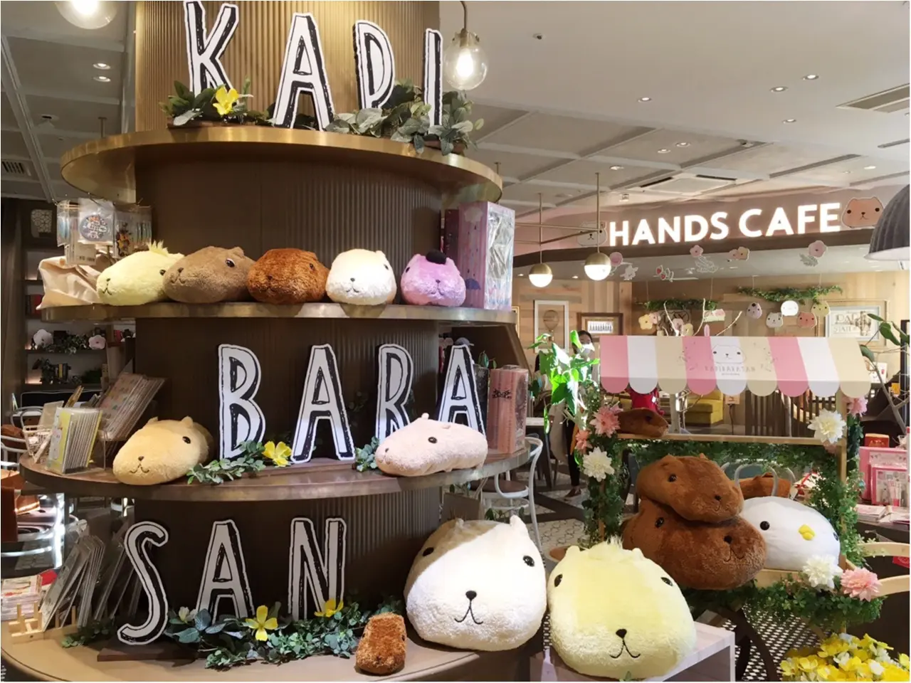 ”大人カピバラさん”がテーマの『KAPIBARASAN×HANDS CAFE』 に行ってきました♡_1