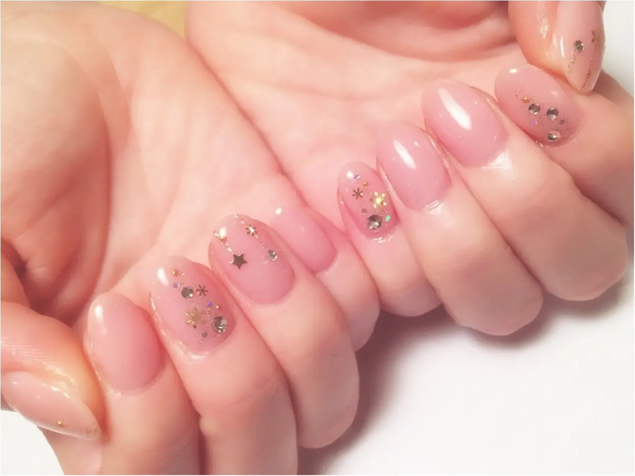 今の時期だからこそやりたい!キラキライルミネーション風ネイル★_1