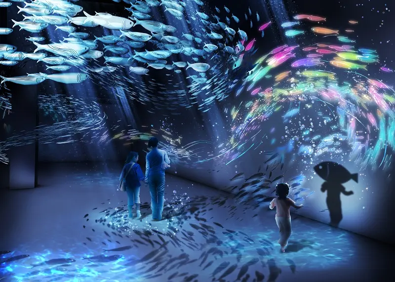 横浜デートや観光に♪ 体験型デジタルアート展「OCEAN BY NAKED 光の深海展」が日本初開催☆_4
