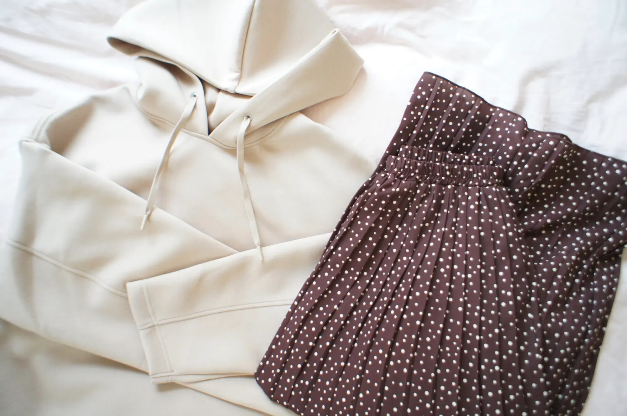 《SNSでバズり中❤️》【UNIQLO】ドライソフトスウェットプルパーカをgetしました✌︎❤︎_3