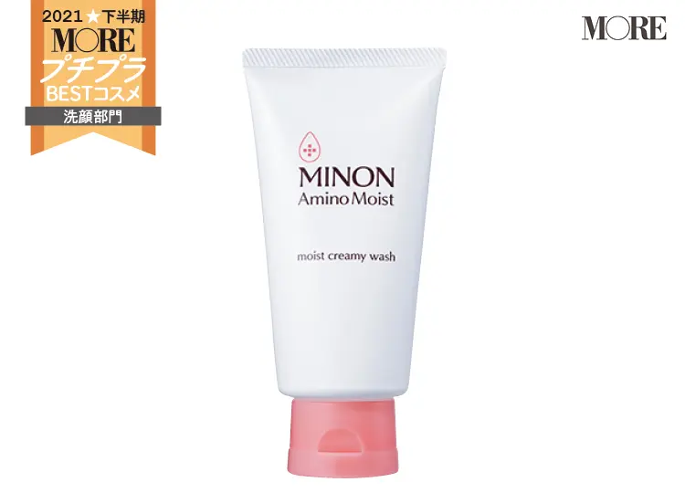 プチプラコスメランキング洗顔部門3位のミノン アミノモイスト 　モイストクリーミィウォッシュ