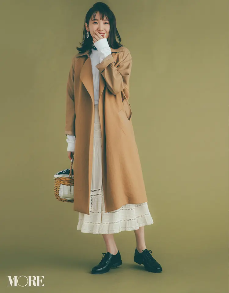 春アウターコーデ | 2019年春 | 定番のトレンチコートやGジャンから、今年こそ手に入れたいマウンテンパーカも!_5