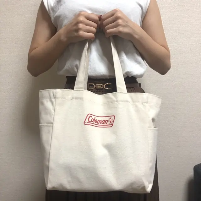 《Coleman》付録のトートバッグの使い勝手が良い!【MORE10月号】_3