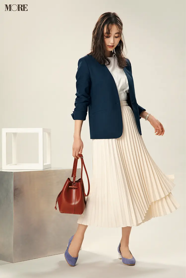 『プラステ』で“本当に使えるお仕事服5着”をMOREが厳選! 月曜から金曜まで鮮度高めコーデ PhotoGallery_1_9