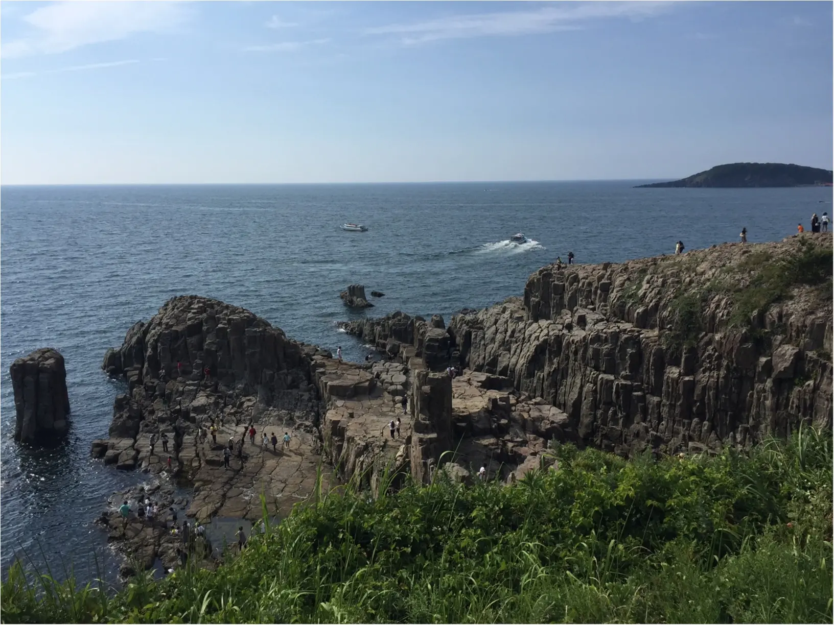 温泉卓球の後は、アチアチの海へ!東尋坊は命がけの〇〇!?_7