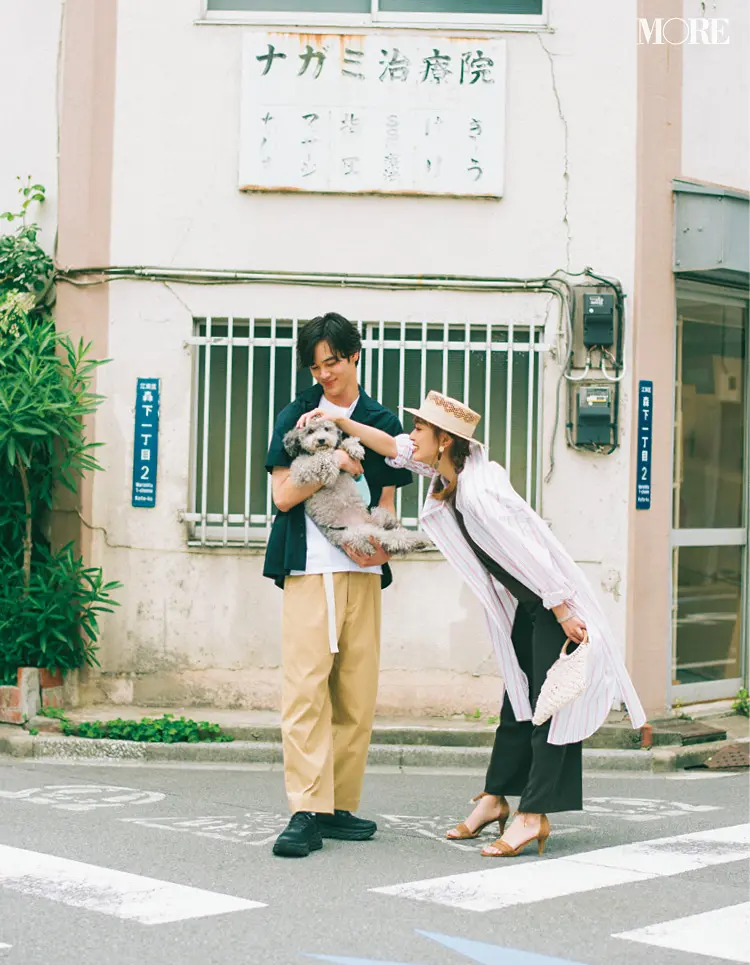 「衝撃のラスト!遠藤さんが連れてきたのは……♡」内田理央主演・毎日連載『ミスブラウンの愛され着回し』最終日_1