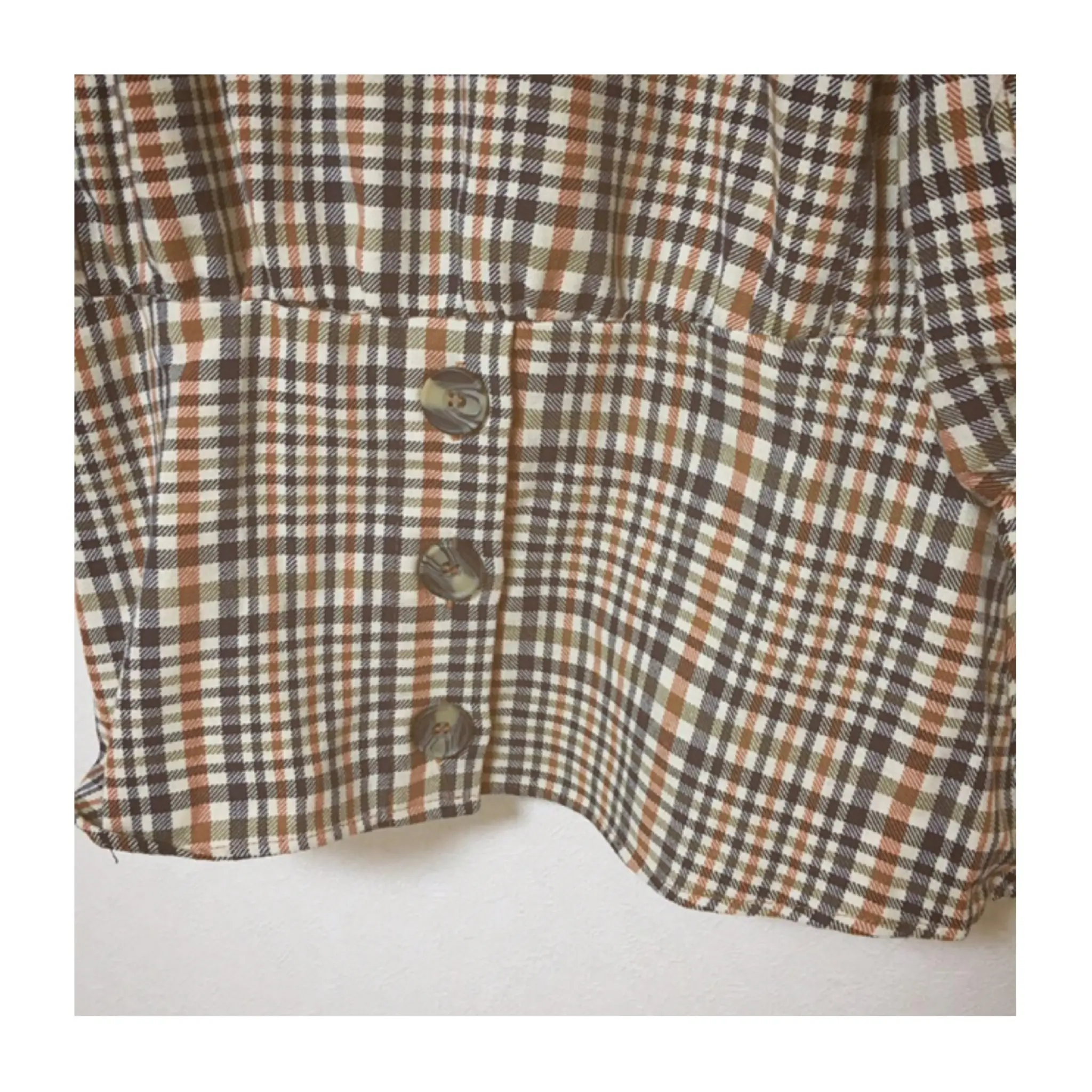ザラジョ必見❤️《今季もトレンドのバックシャン》【ZARA】のチェック柄トップスがかわいい!_2