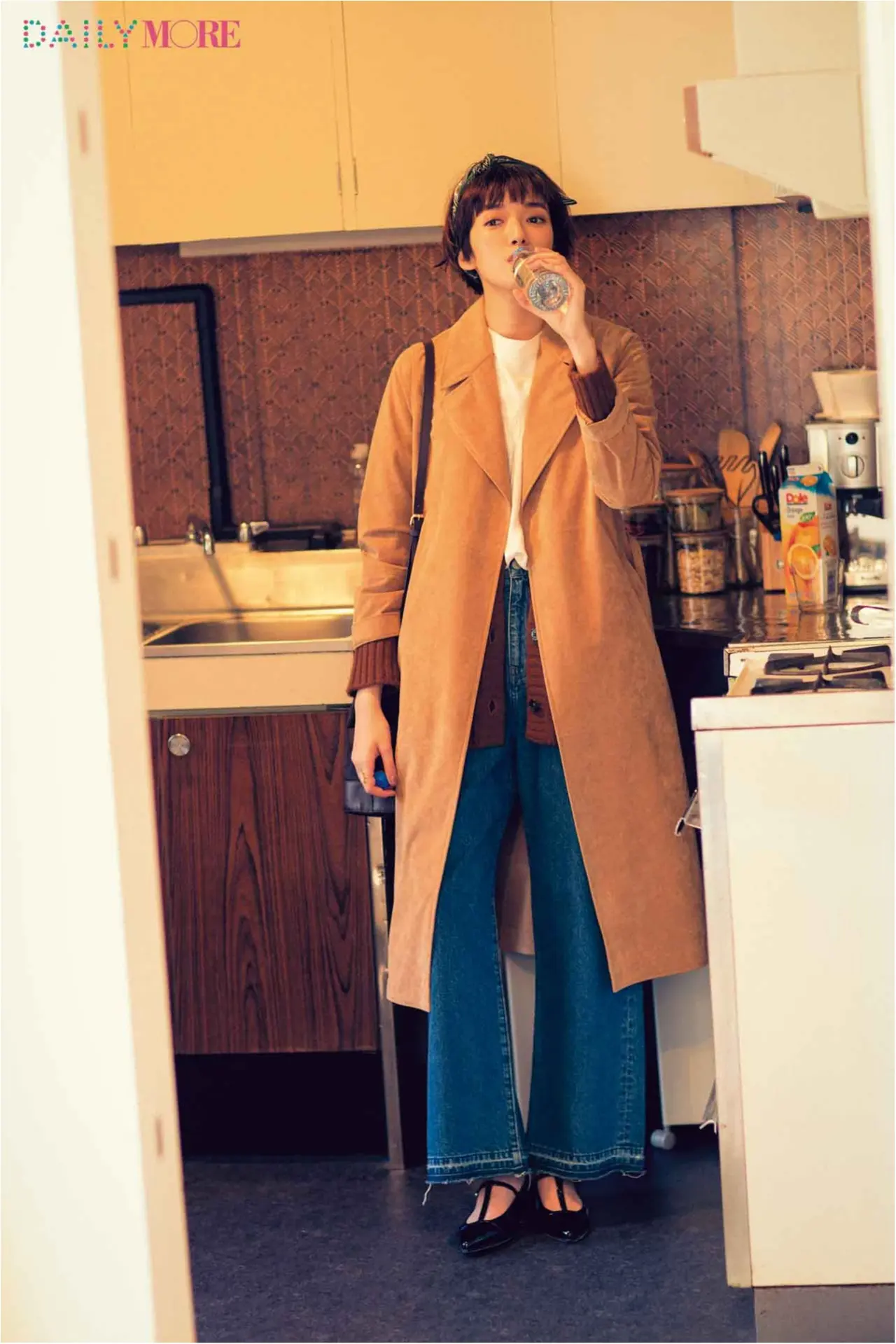 【今日のコーデ/佐藤栞里】年末、お仕事ラストスパートの火曜日は気取らないデニムで行く!_1