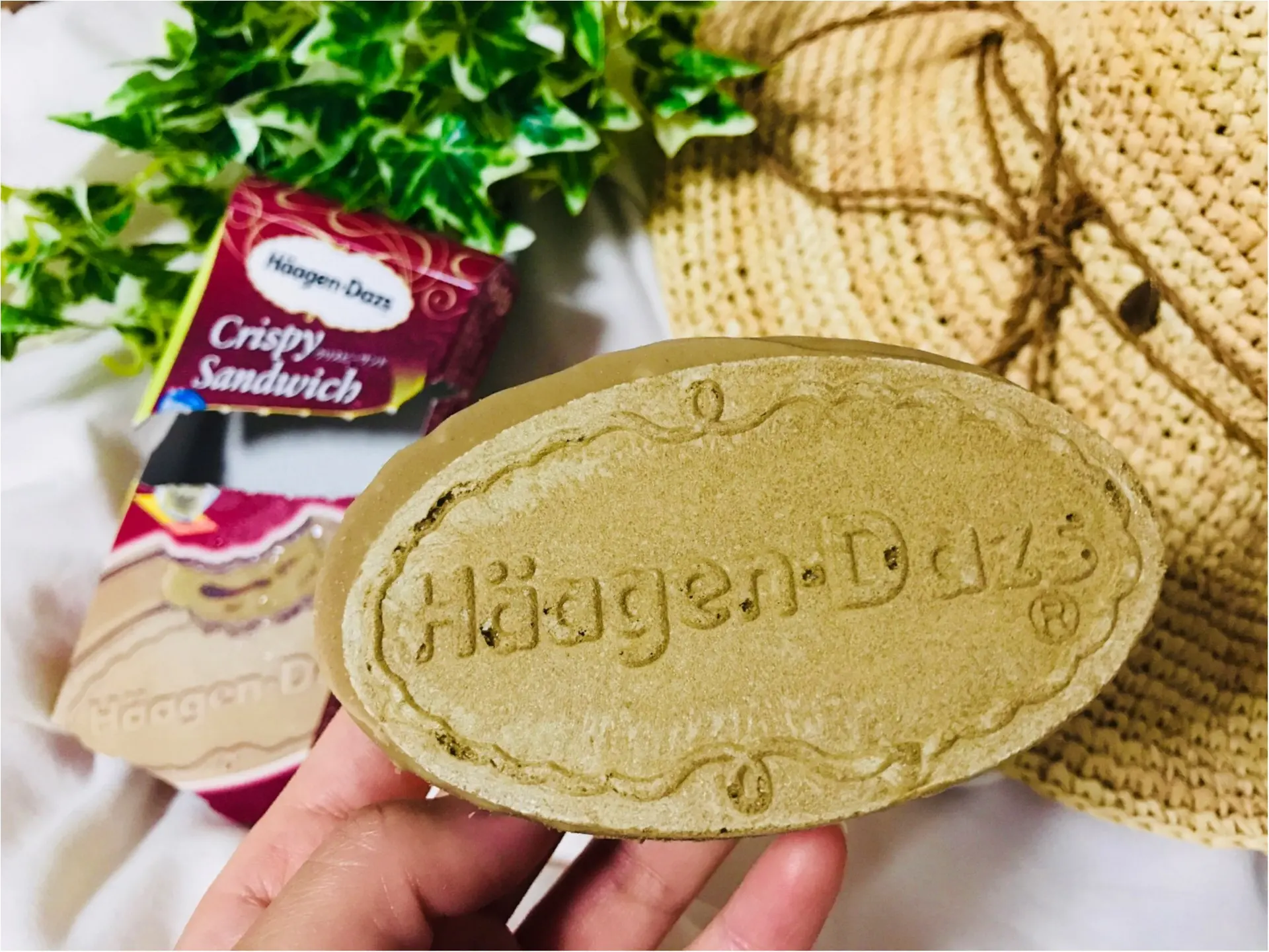 【ハーゲンダッツ】クリスピーサンドに新作★ほうじ茶づくしの和スイーツが絶品♡_2