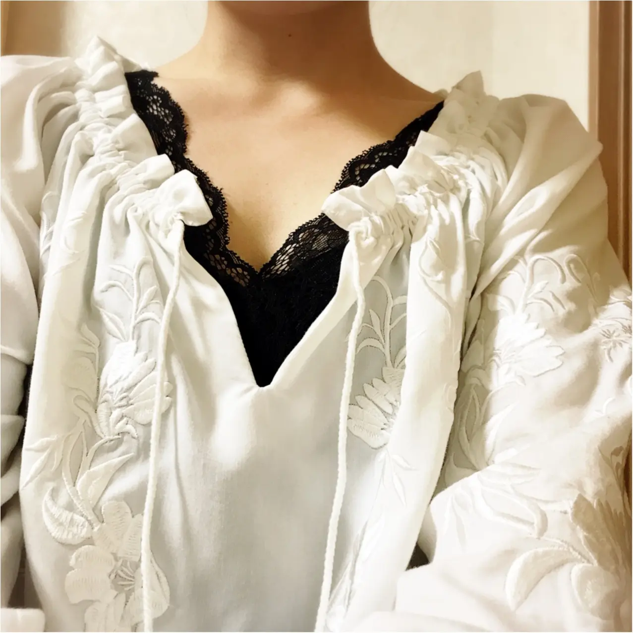 見えてもおしゃれ!《カップ付きレースタンクトップ》が使えるっ♡_3