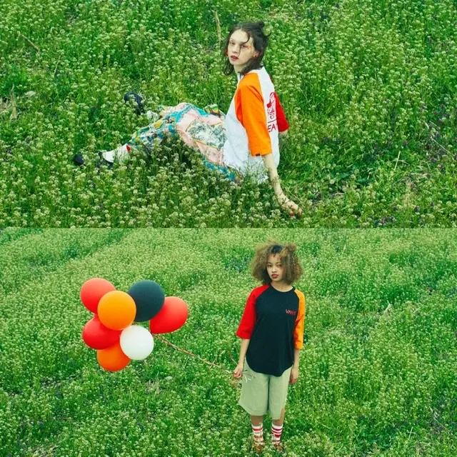 VANS×BEAMSBOYのラグランTシャツ