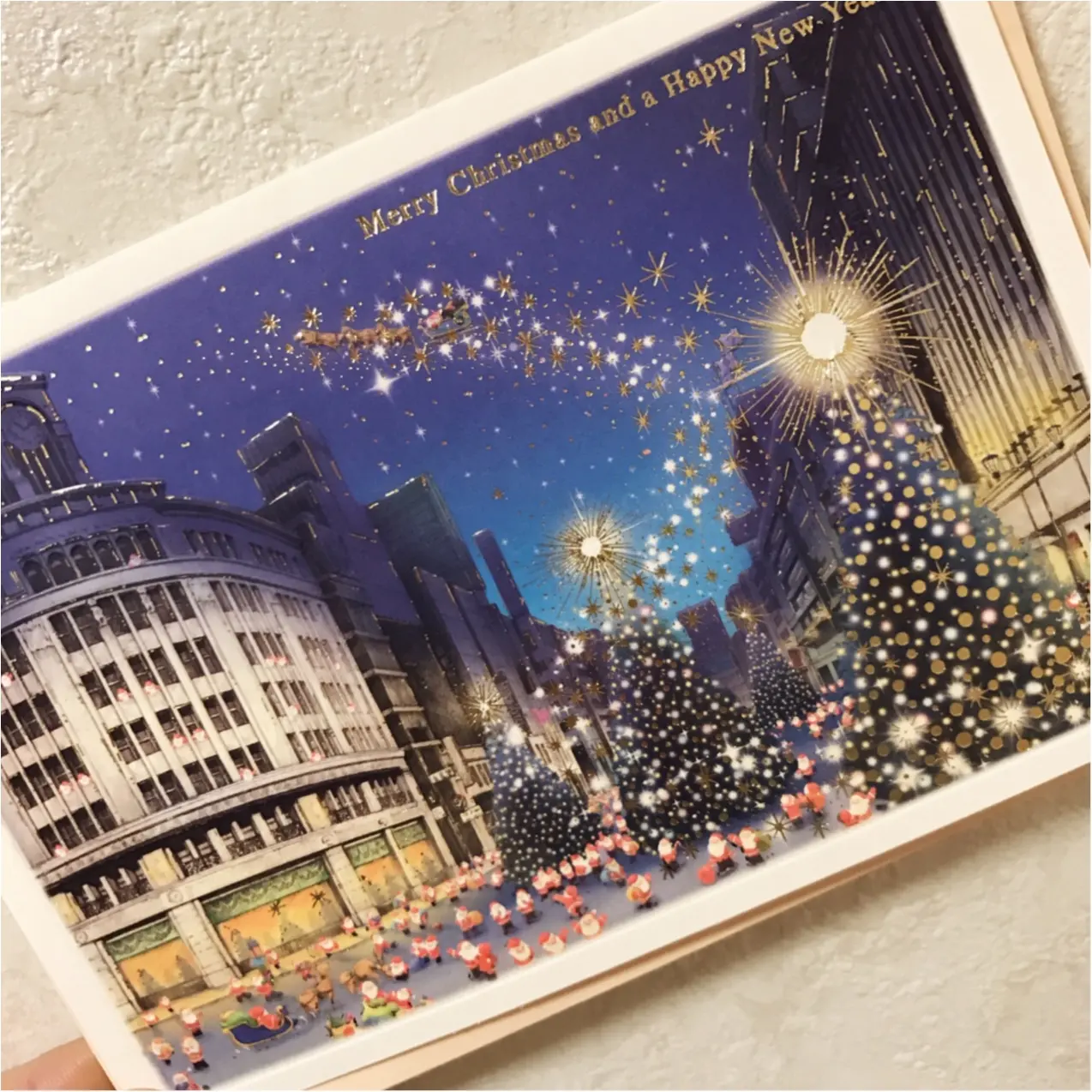 《Xmasプレゼントに添えて♡》 日本を旅するサンタさんが可愛いクリスマスカード❤︎_4