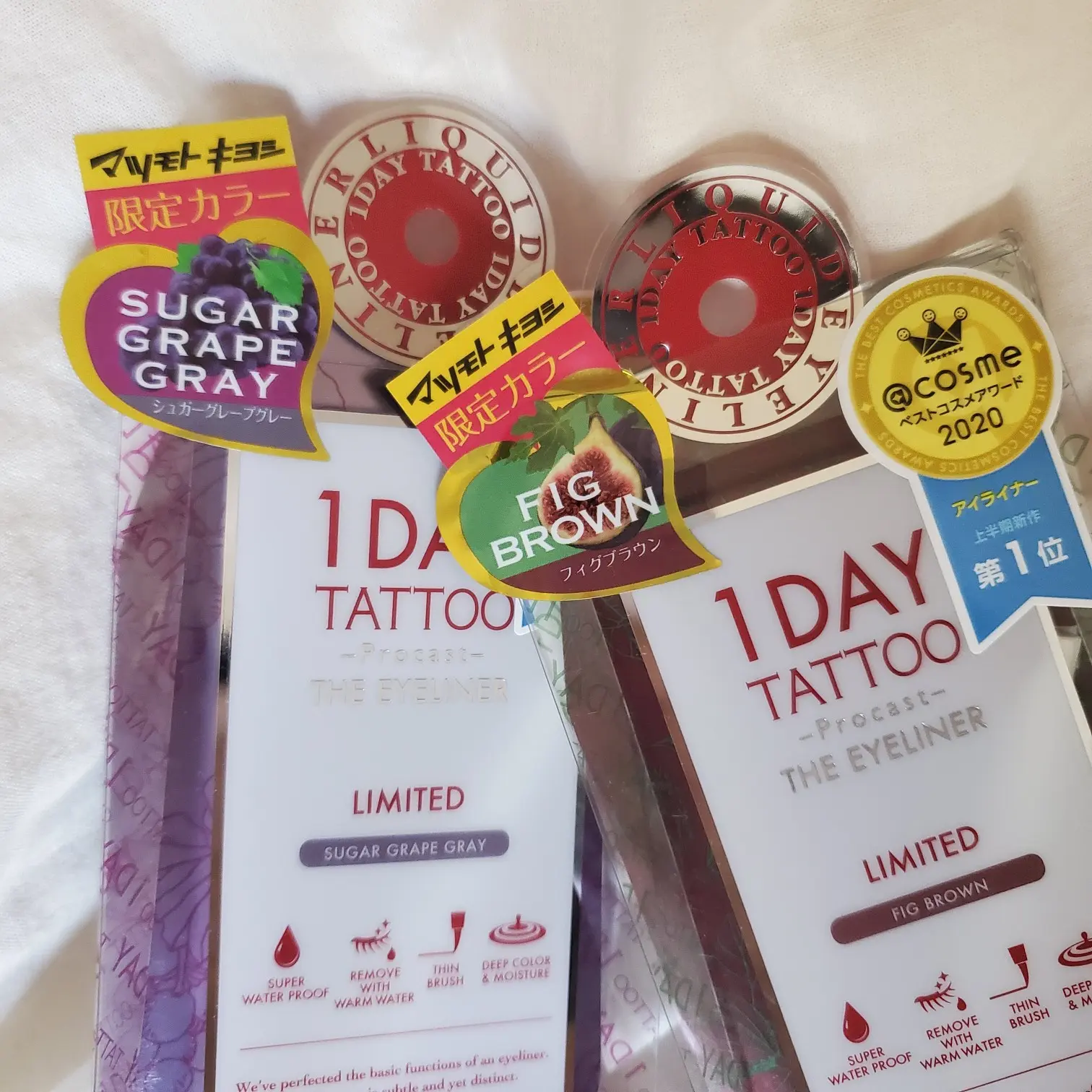1DAY TATTOOアイライナー≪マツモトキヨシ限定色≫絶妙なブラウン&グレーカラー登場!_1