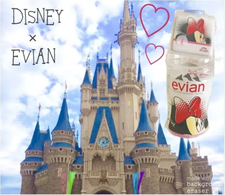 【❤︎❤︎❤︎】かわいくて、思わずパケ買い!ÉvianがDisneyとコラボ中♡_1