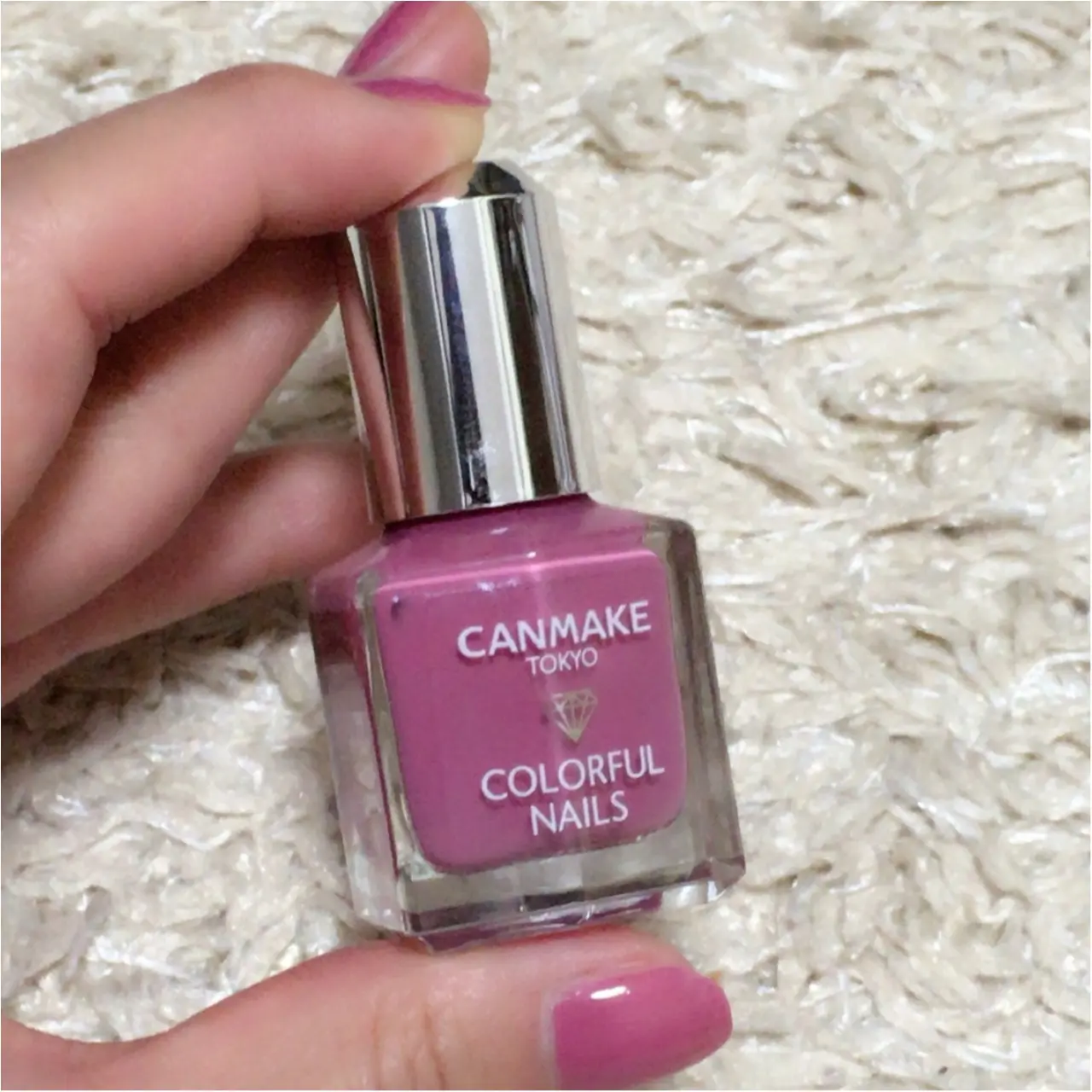 くすみカラーがかわいい!CANMAKEでつくる大人ワンカラーネイル♡_3