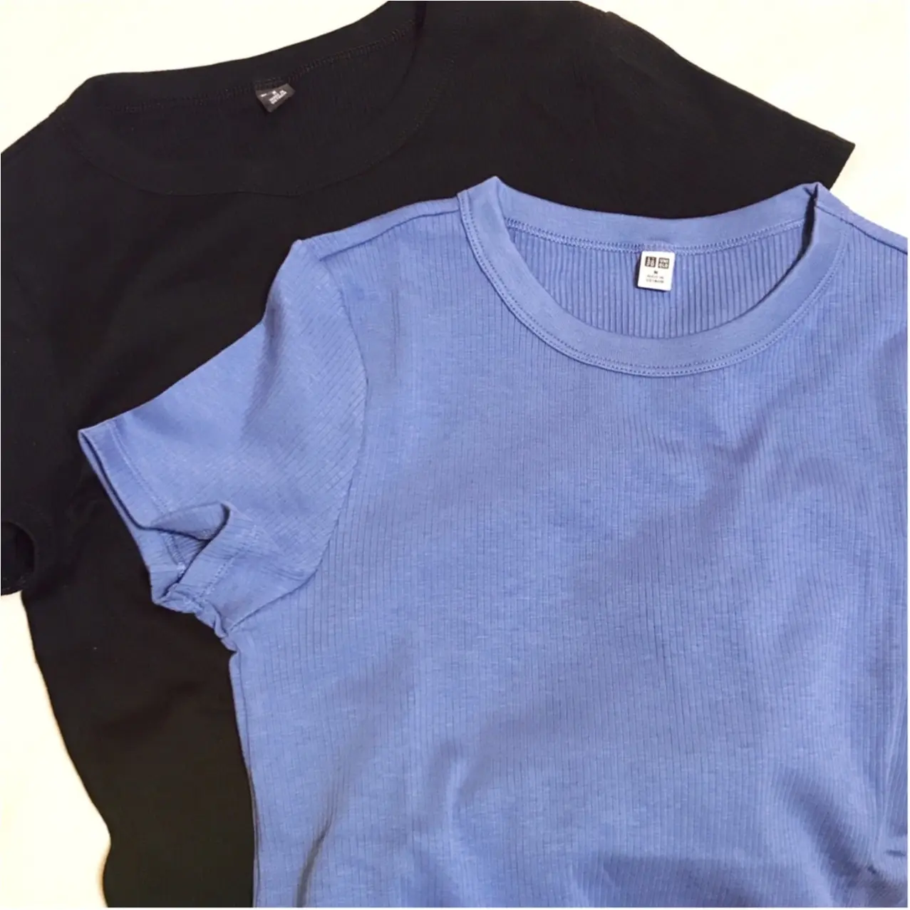 1000円なのに高見え?ユニクロ【リブバレエネックT】が秋仕様に進化♡ サイズの選び方もご紹介!_4