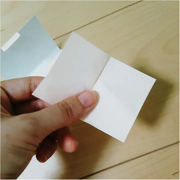 「京都」のお土産で欲しい物を聞かれたら迷わず答える【よーじや】のおしろい紙!!テカりを抑えて美肌に変身♪(443 まゆ_2