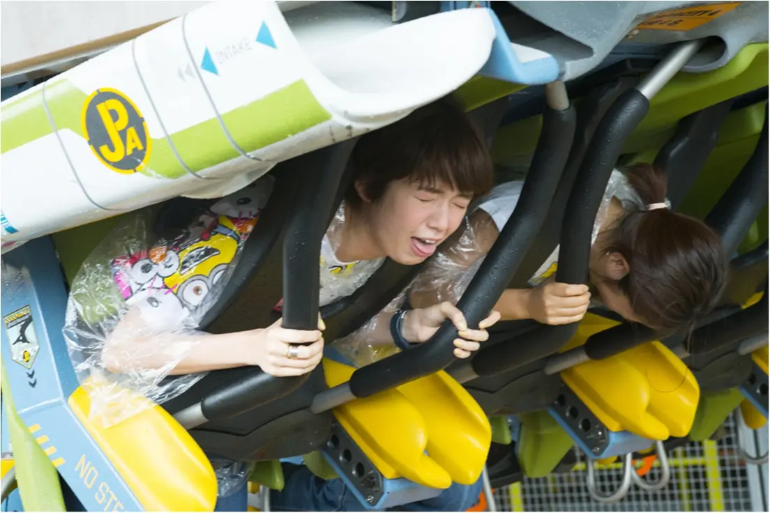 栞里、ユニバーサル・スタジオ・ジャパンで空を飛ぶ!【連載オフショット】_3
