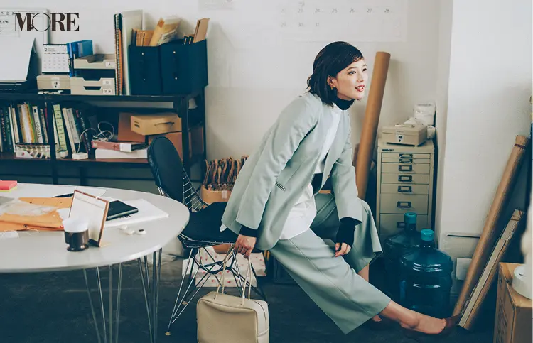 本田 翼がOLだったら……? 読者の実体験をもとに「高まるお仕事服」に着替えてみた♡_3