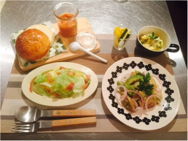 手作りハンバーガー_1
