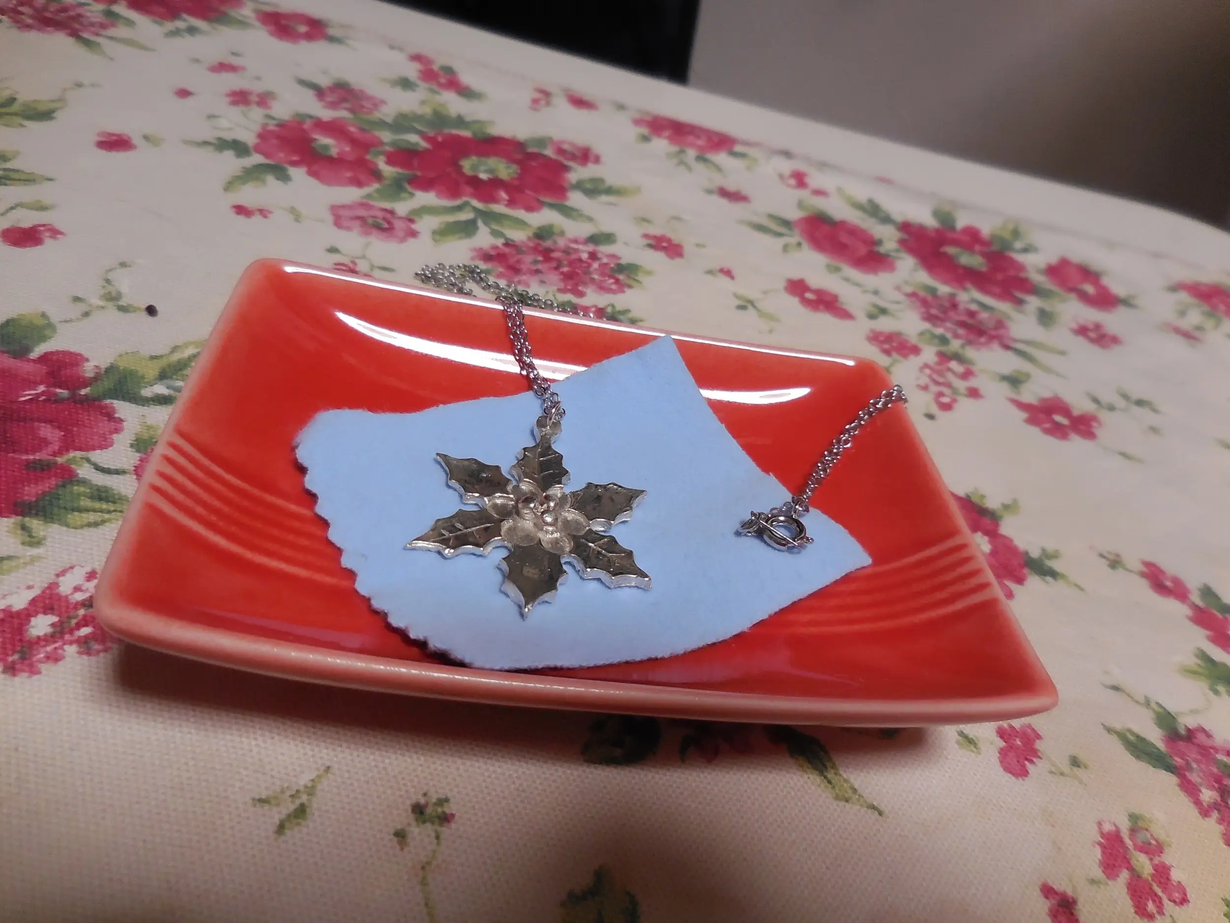 【ケユカ】純銀粘土で作るペンダントのワークショップに行ってきました。_6