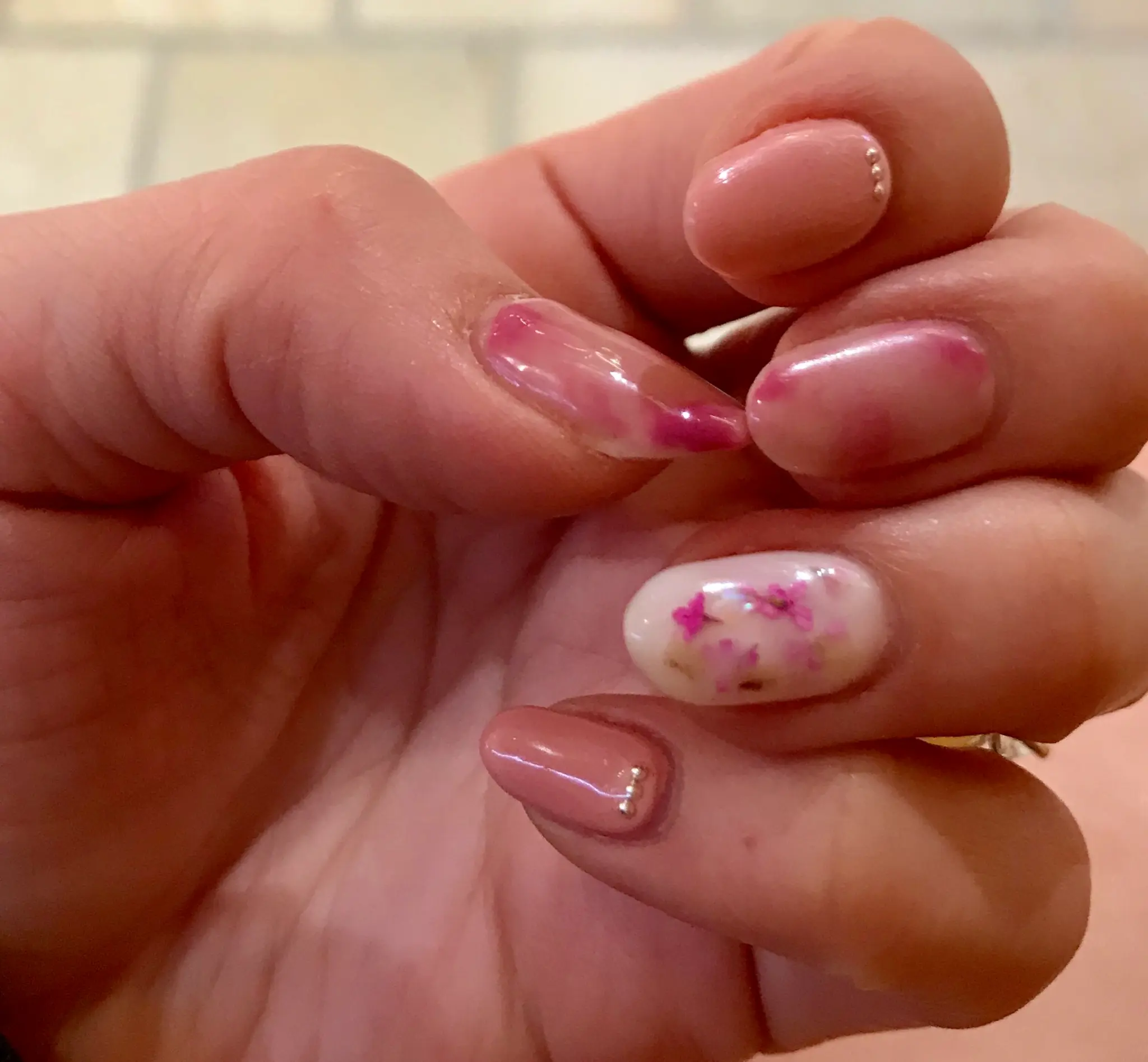 春 お花ネイル♡_1