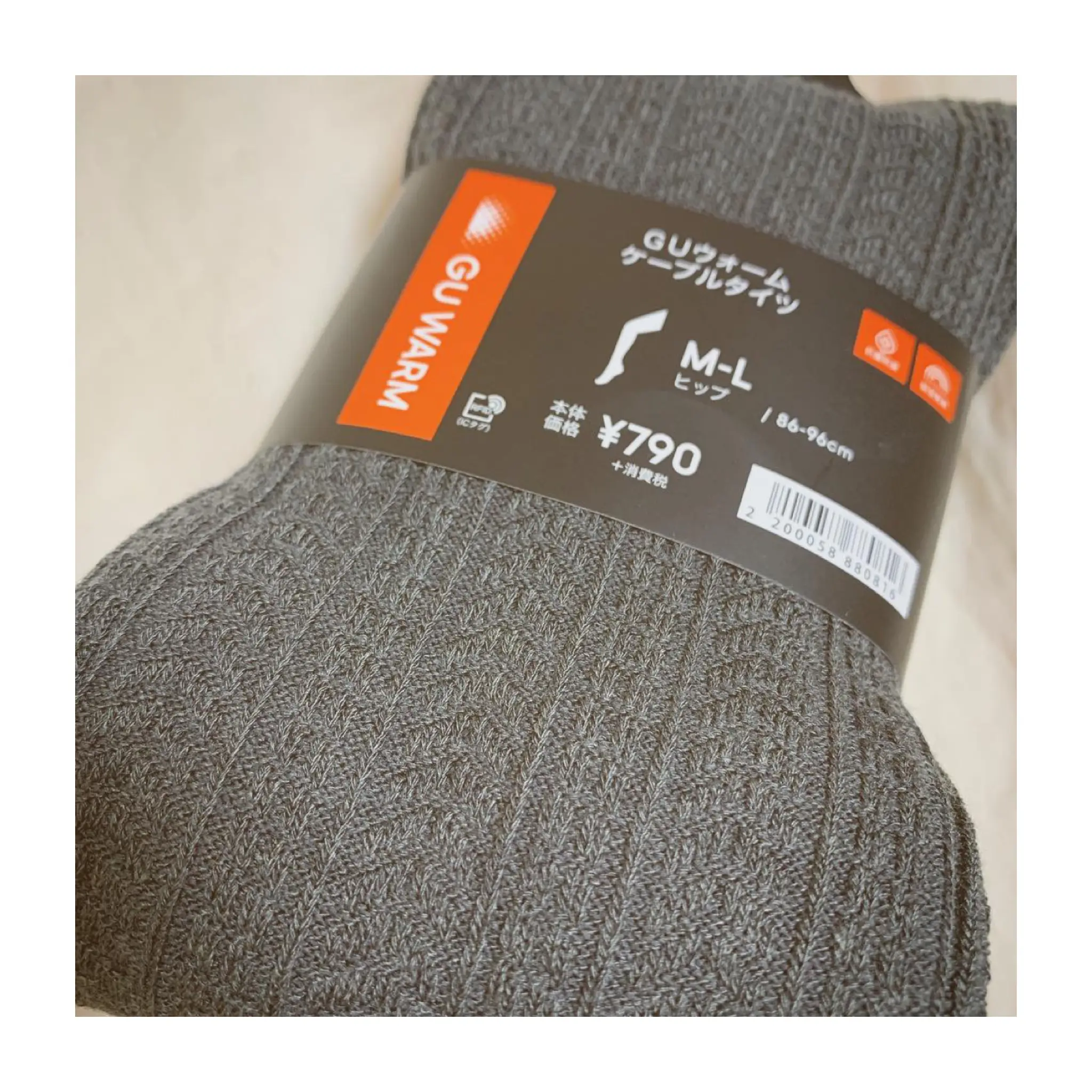 《12/25まで期間限定❤️¥590+税‼︎》【GU】ウォームのタイツがあったかくて優秀☻_2