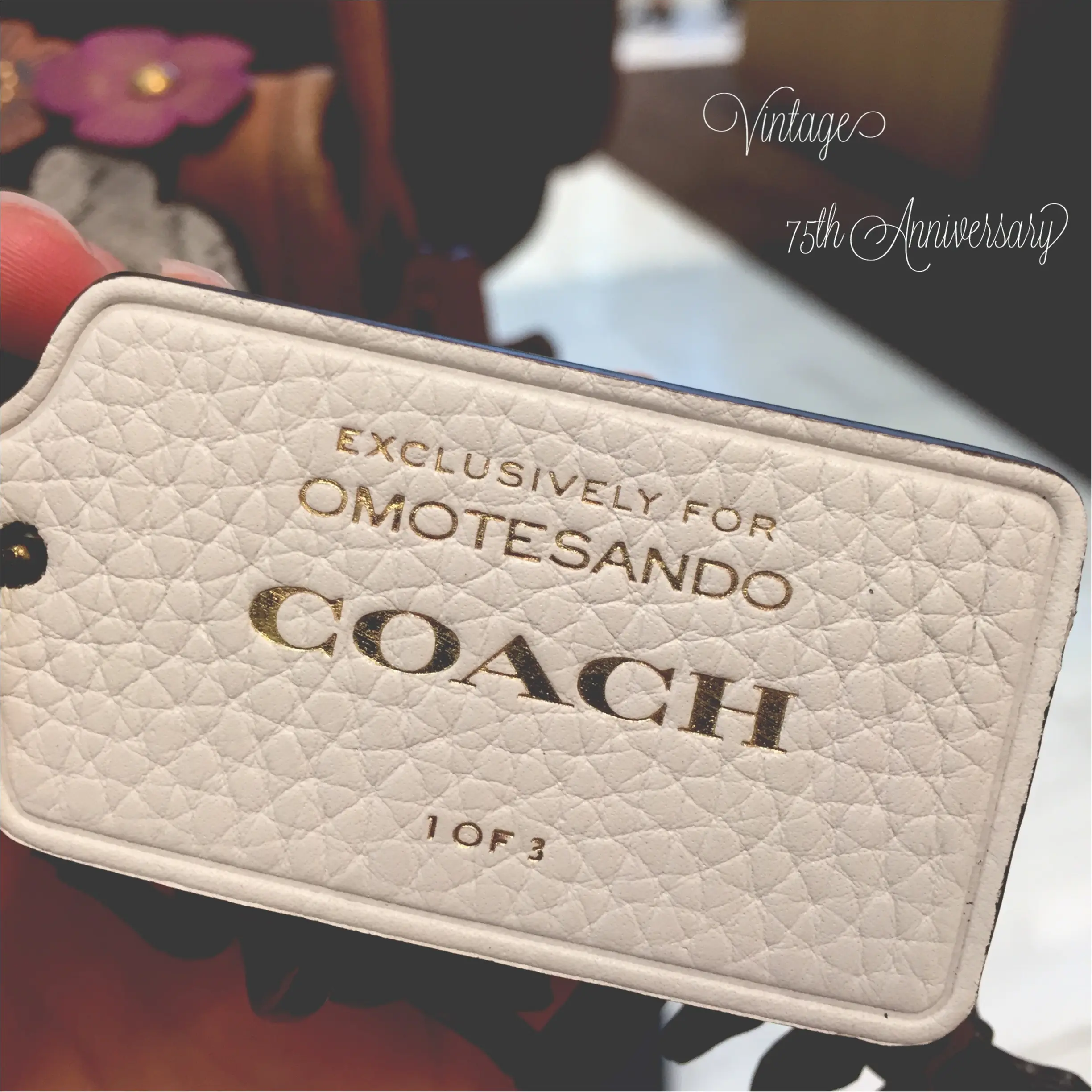 NY.Parisに続く、世界で3店舗目!COACH 75周年、ヴィンテージイベント開催中!_1