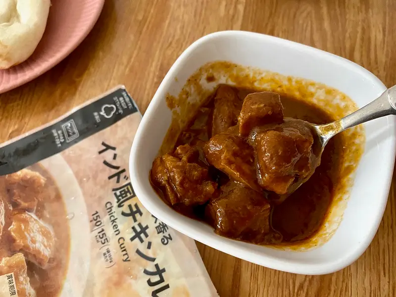 おすすめコンビニご飯【セブン₋イレブン】の「インド風チキンカレー」に