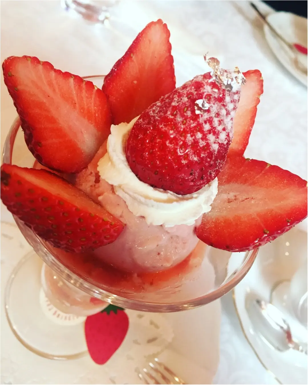 【低糖質パフェ】資生堂パーラーのこだわりの苺フェア♡_4