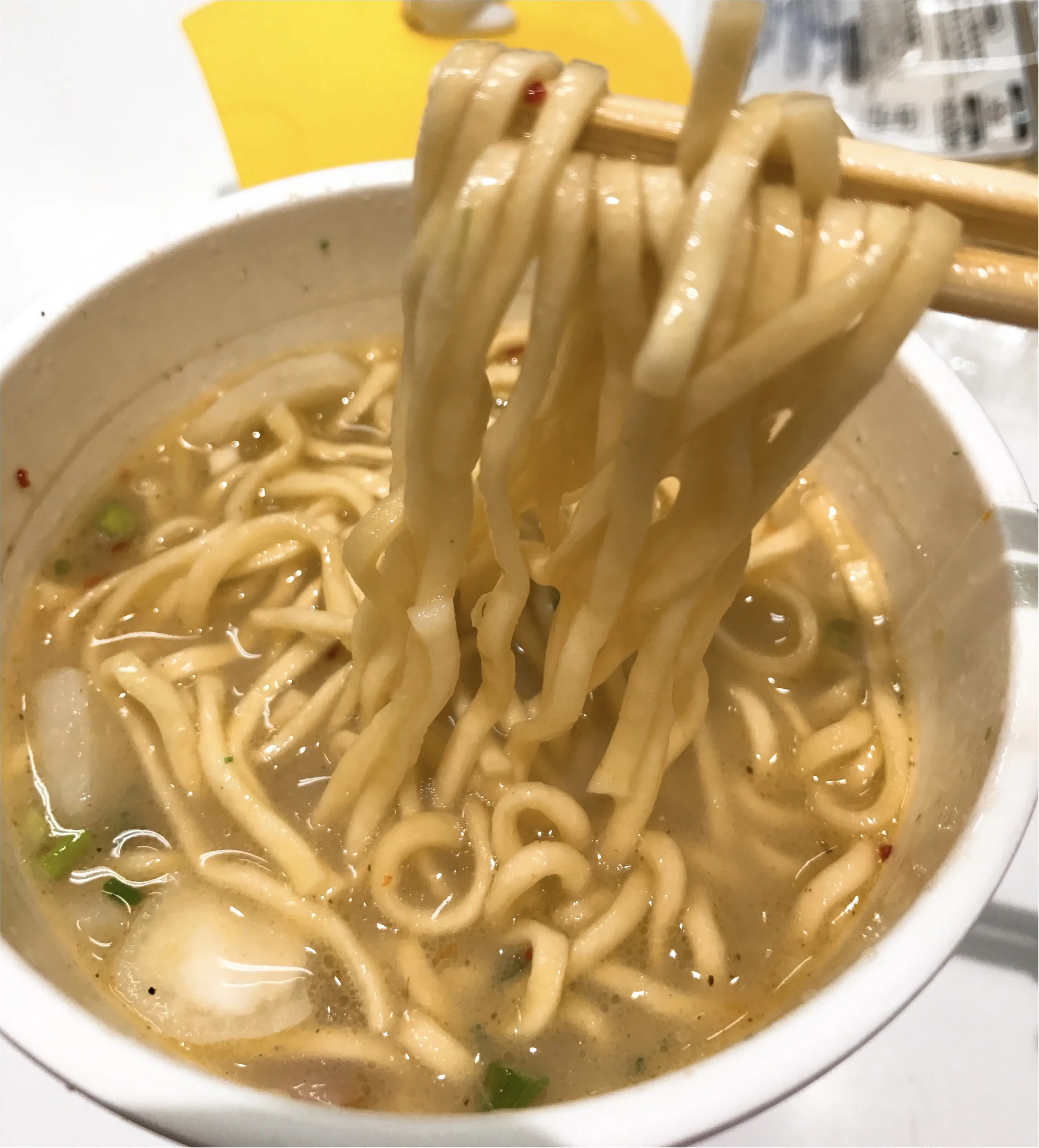 《セブン限定‼︎》一風堂NY店の人気メニューを逆輸入♪話題の逆輸入ラーメン【クラムチャウダーヌードル】が美味すぎるっ♡_4