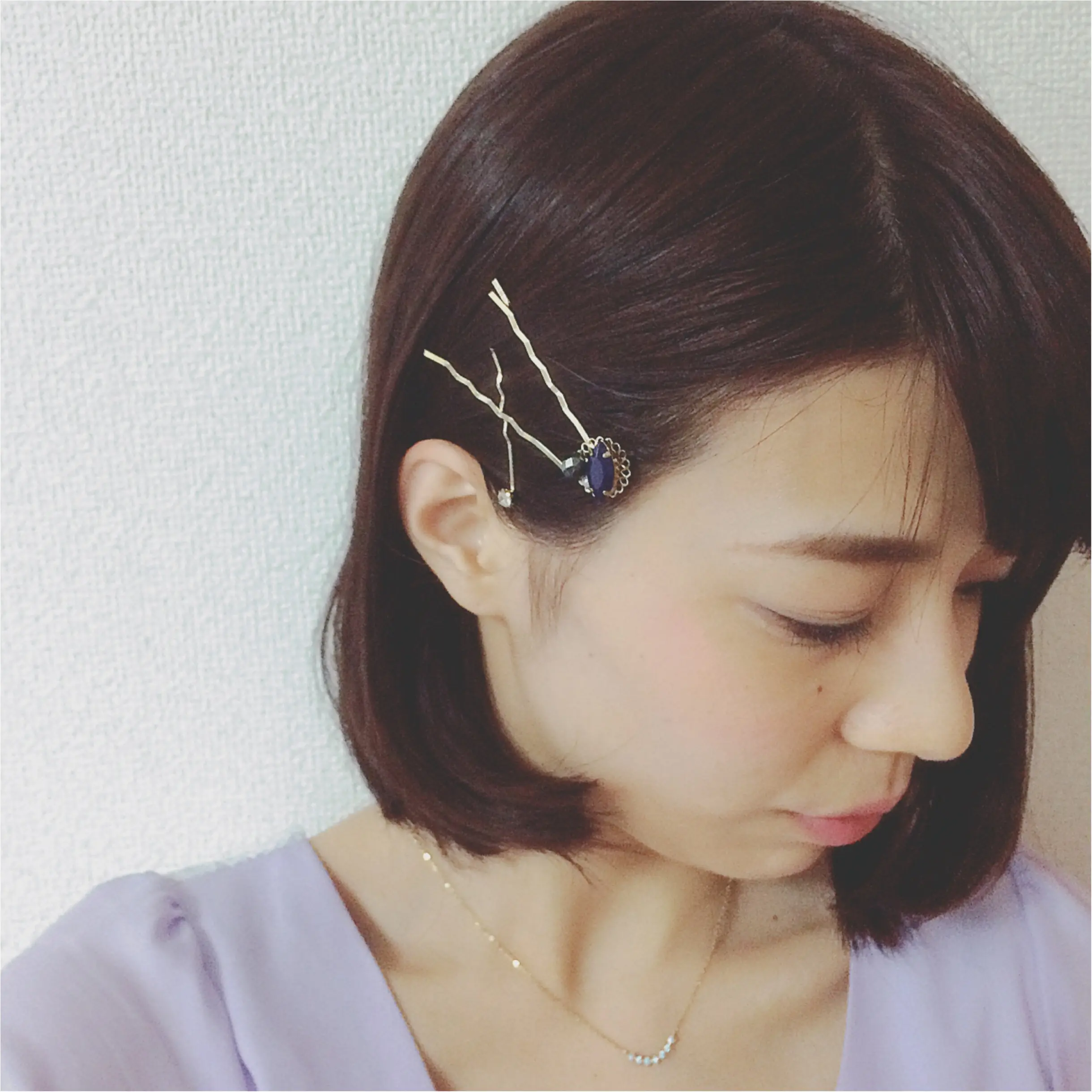 ★短くったって簡単アレンジ!大人可愛いアメピンアレンジ★_1