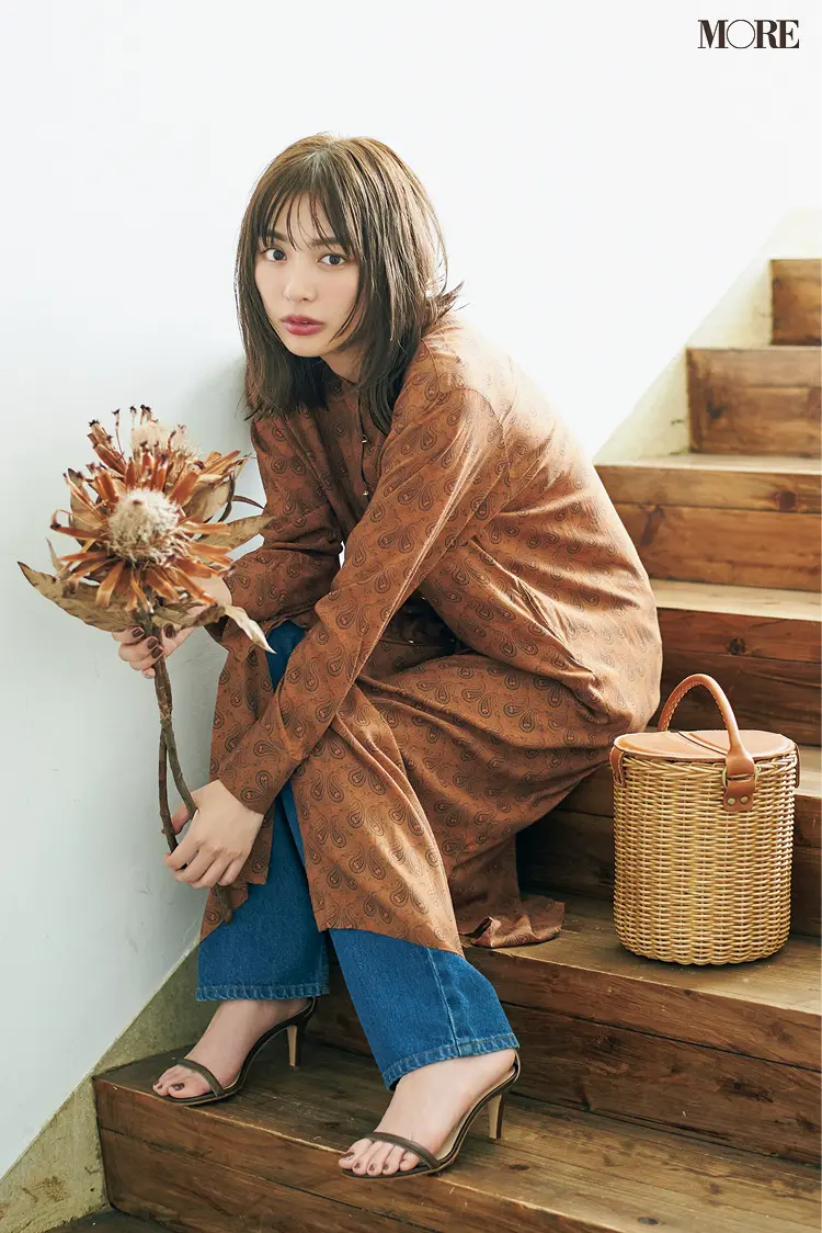 “この秋の柄”といえば「ペイズリー柄」しかない♡ 絶対おしゃれになれるワンピースの着こなしをお勉強_5
