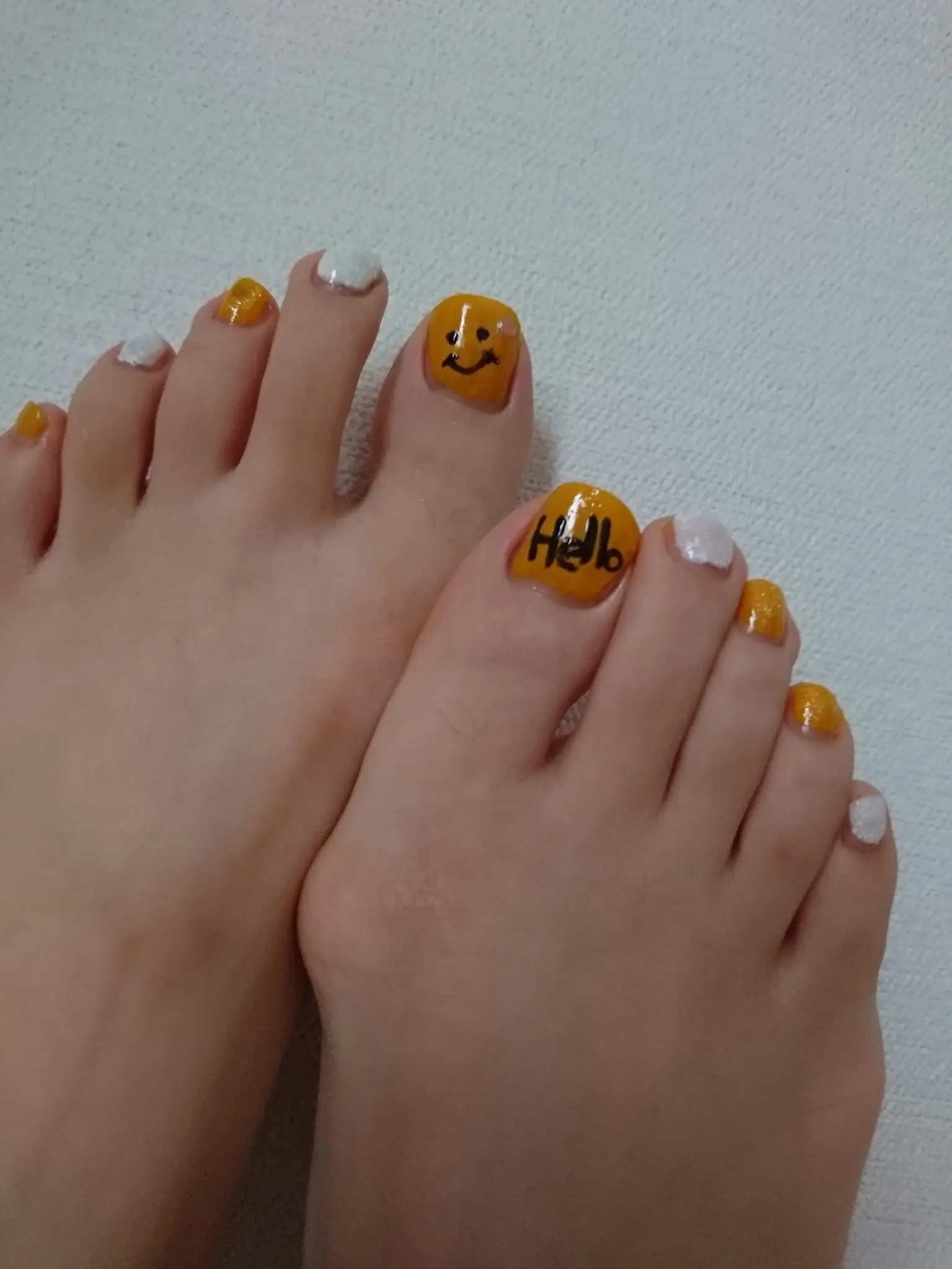 3色だけでプチプラ 夏ネイル ~休日ネイル~_3