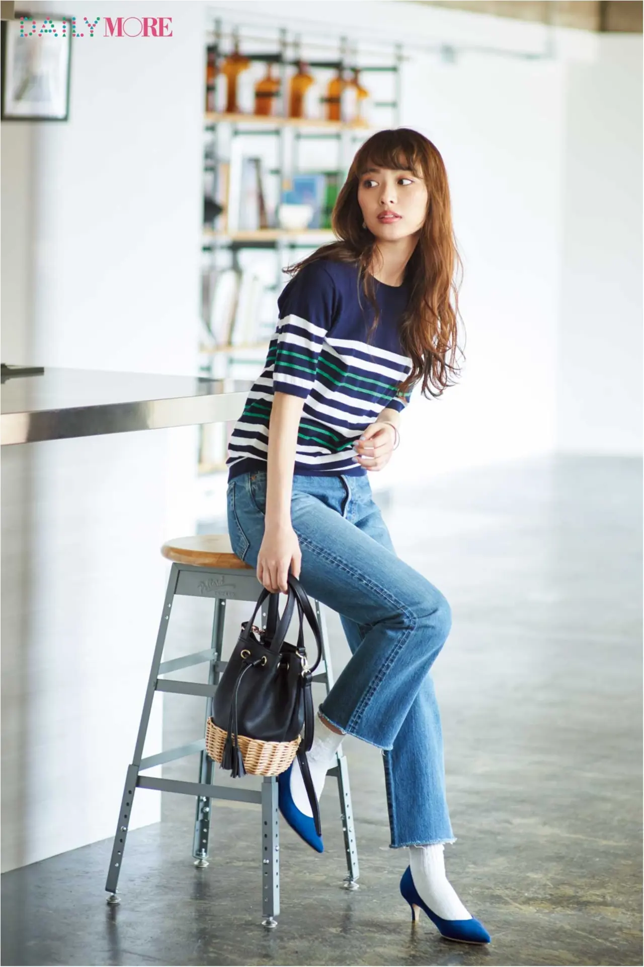 【MORE公式通販GET MORE!ですぐ買える!】『Flower Days』の“着やせするボーダー”が凄いってウワサ!_1