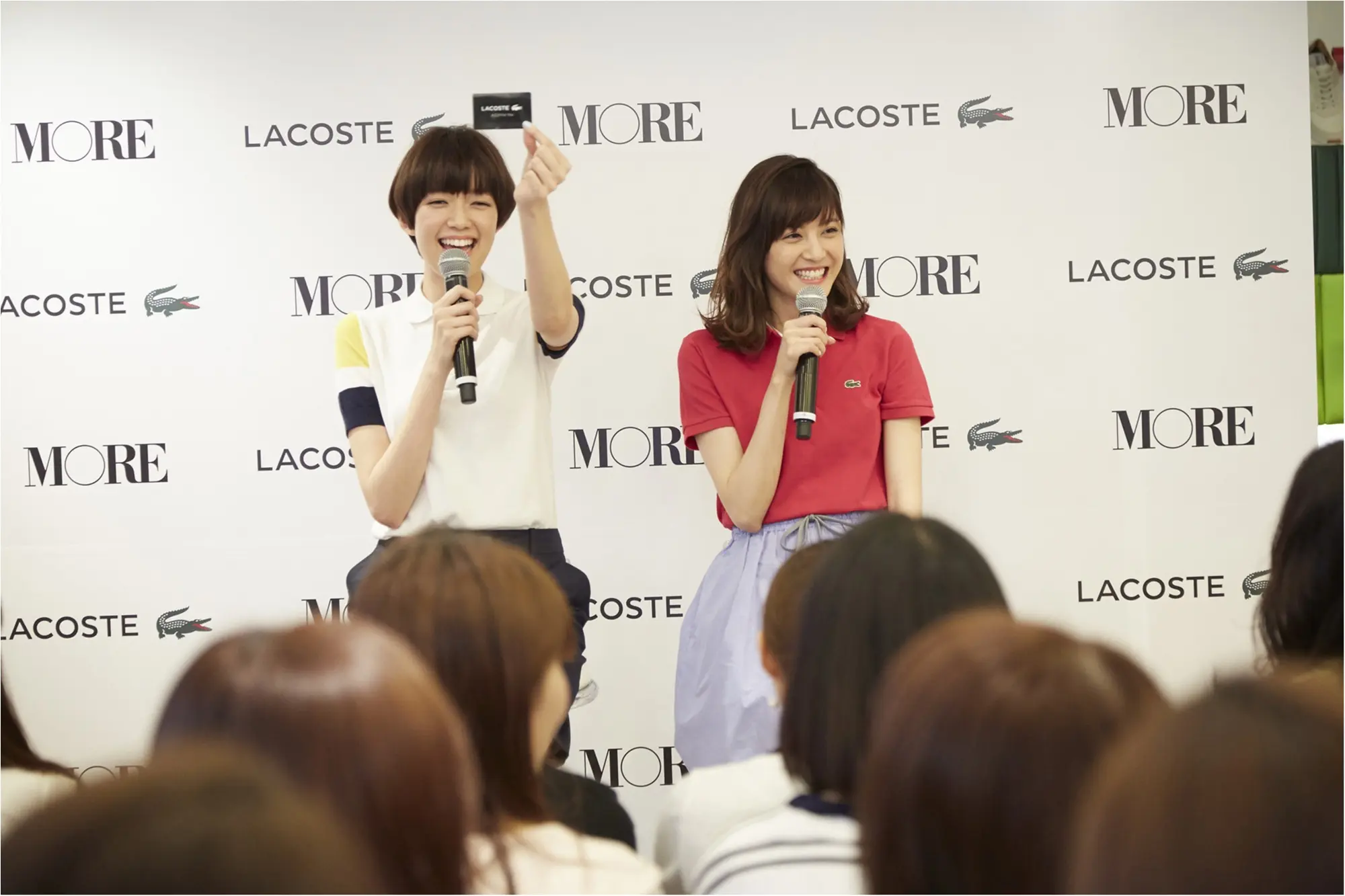 佐藤ありさ・佐藤栞里が1日店長に!ラコステのイベント・レポート♪_10