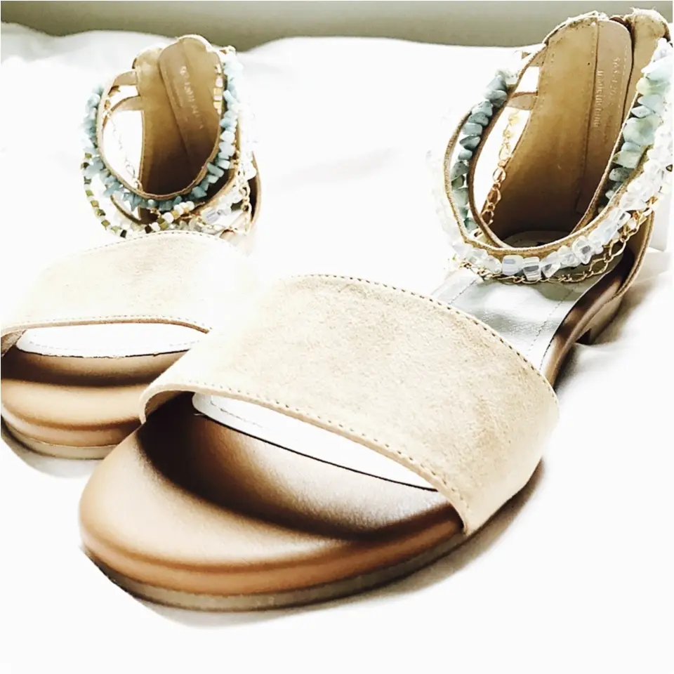 …ஐ 【summer shoes】5,000円以内プチプラサンダル♡ 私は流行りの\天然石/でサマーファッションを早く楽しみたい⠒̫⃝♡ ஐ¨_4