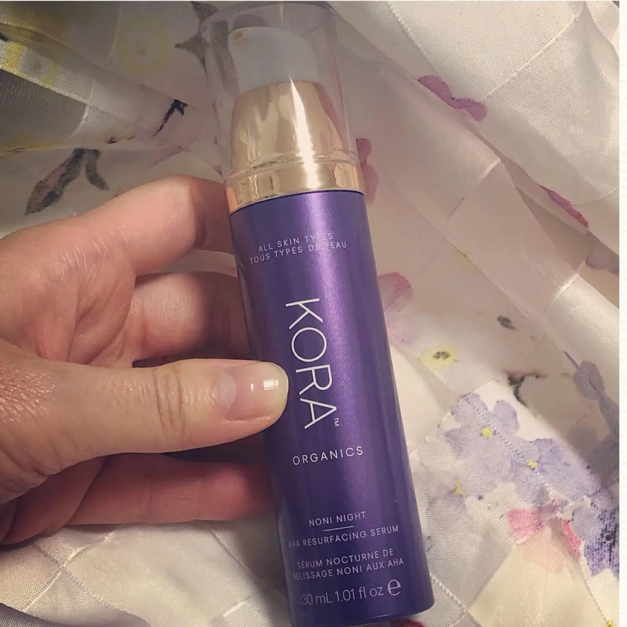 <おうち時間>目指せ!"ミランダ美肌"♡"KORA Organics"の新作*夜用美容液でおこもり美容_4