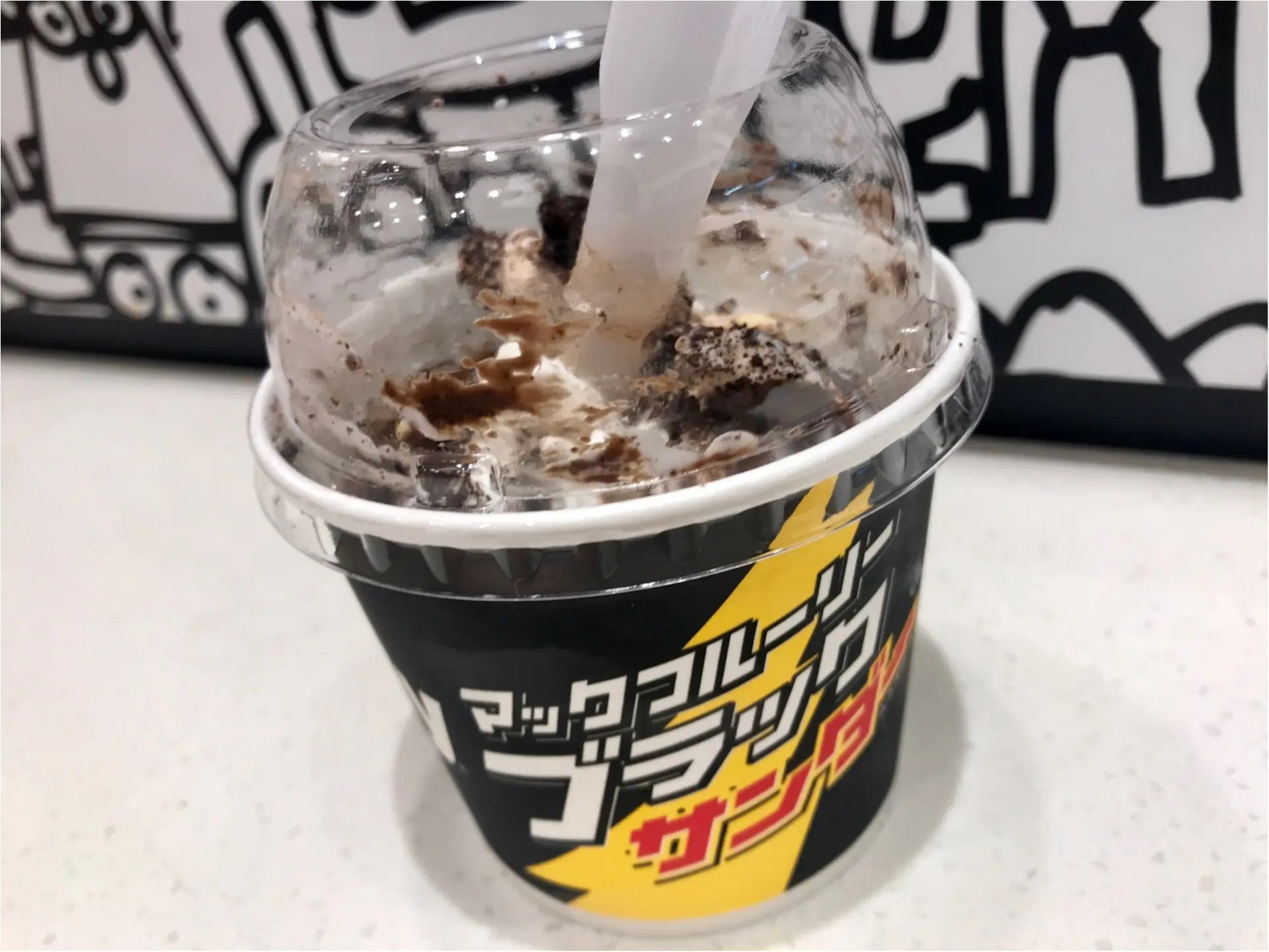 【マックフルーリー】昨年大人気だった《ブラックサンダー》が数量限定で復活!♡_3