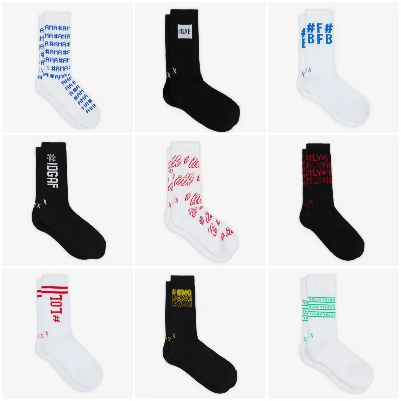 ソックスのハッシュタグにメッセージを込めて!『A|Xアルマーニ エクスチェンジ』で「VIRAL SOCKS」発売中☆_3