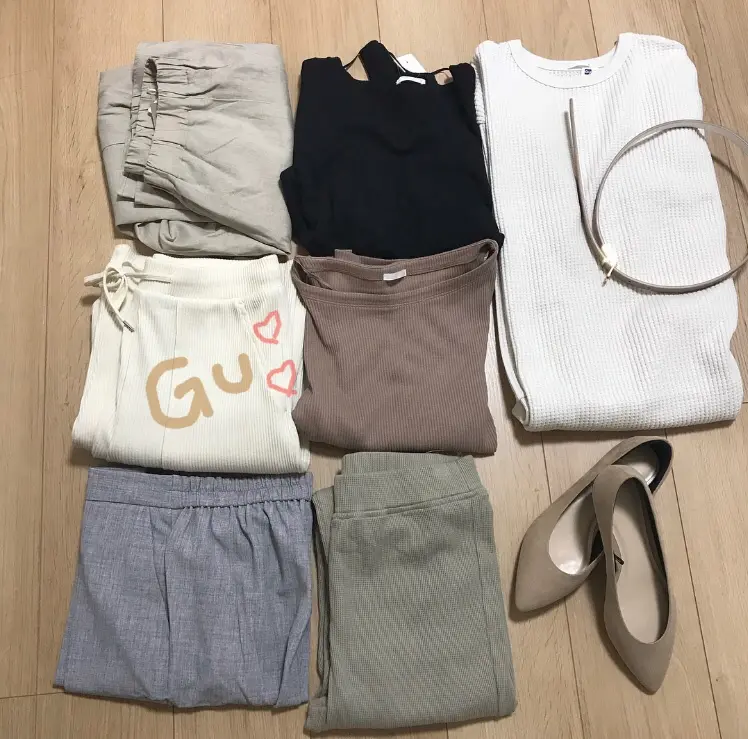 【GU】大活躍★ハイコスパな着回しアイテムたちを購入_1