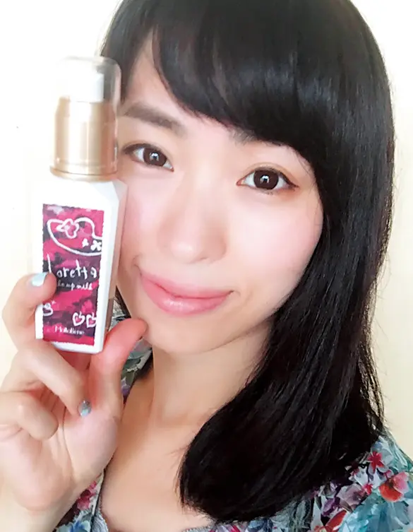 巻き髪に便利!岡本静香ちゃんのおすすめ「オイルベースミルク」_1