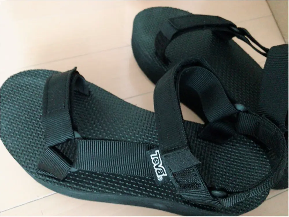 ★流行りのTEVA☺︎どう履きこなす??_2
