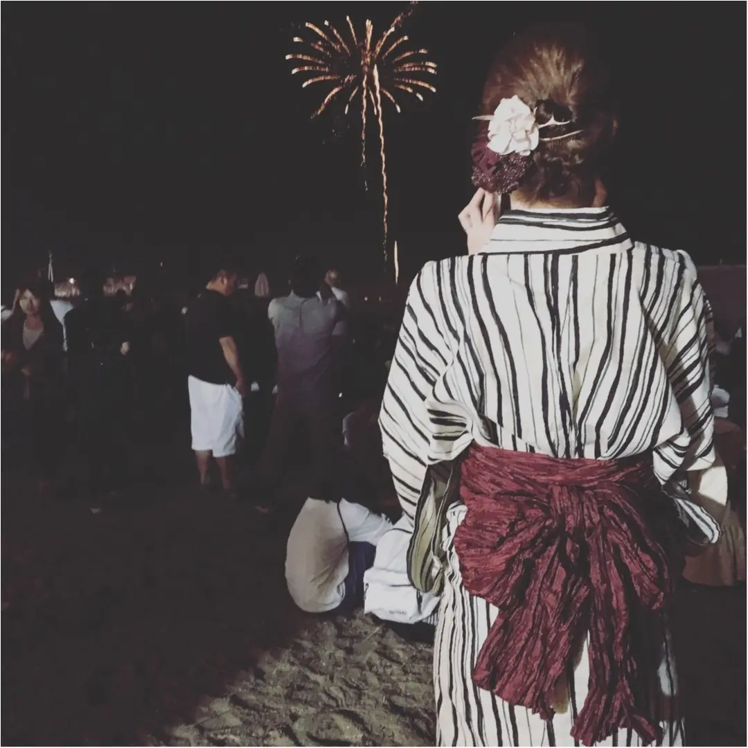 【秋祭り】涼しくなってからのお祭りは浴衣を着ても汗をかかかないしおすすめ♡大人な浴衣に着替えよう!_2